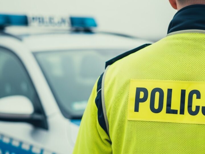 Samochód na kładce pieszo-rowerowej w Koninie: Interwencja w obliczu zakazu!