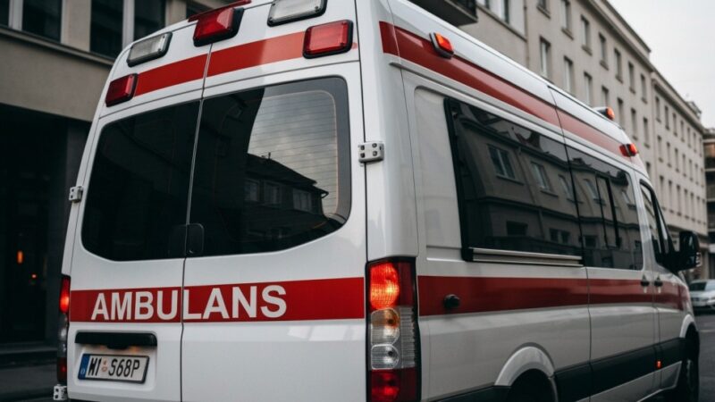 Wybuch w garażu w Kazimierzu Biskupim: Dziecko i mężczyzna ranni w eksplozji