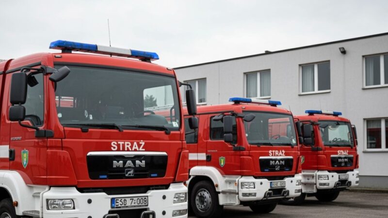 Trzy alarmy w Koninie: fałszywy pożar i gniazda szerszeni do likwidacji