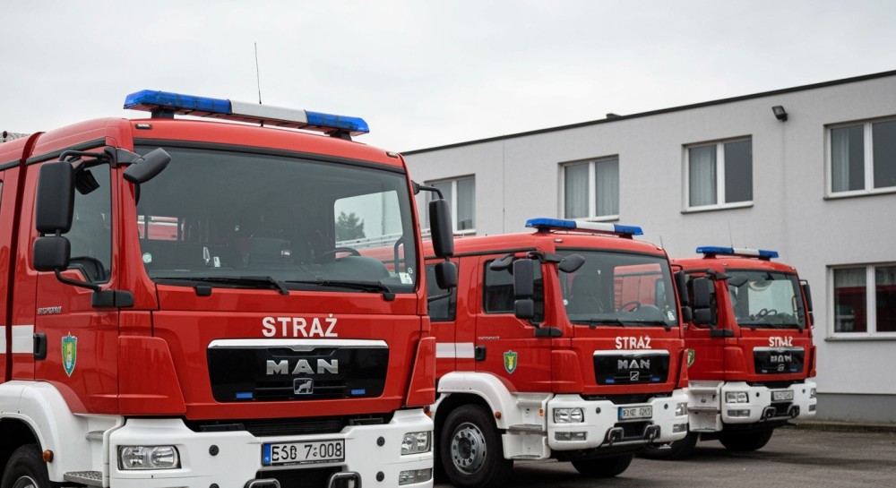 Trzy alarmy w Koninie: fałszywy pożar i gniazda szerszeni do likwidacji