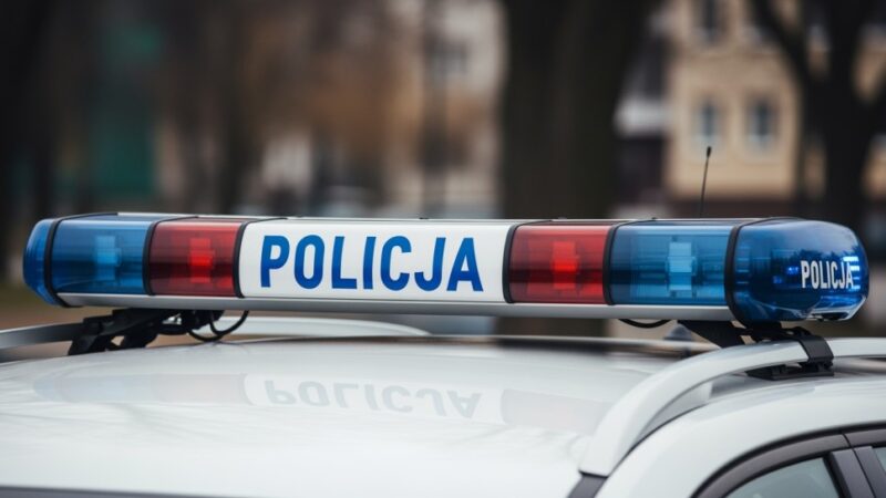 Pamięć o patronach policji w Koninie uhonorowana na cmentarzu