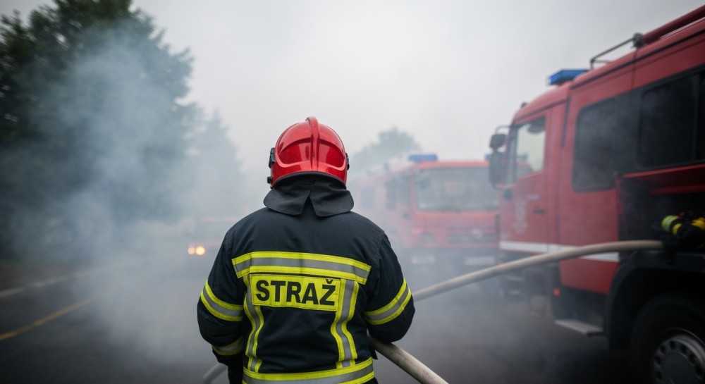 Pożar Forda w Starym Borowcu: strażacy szybko w akcji!