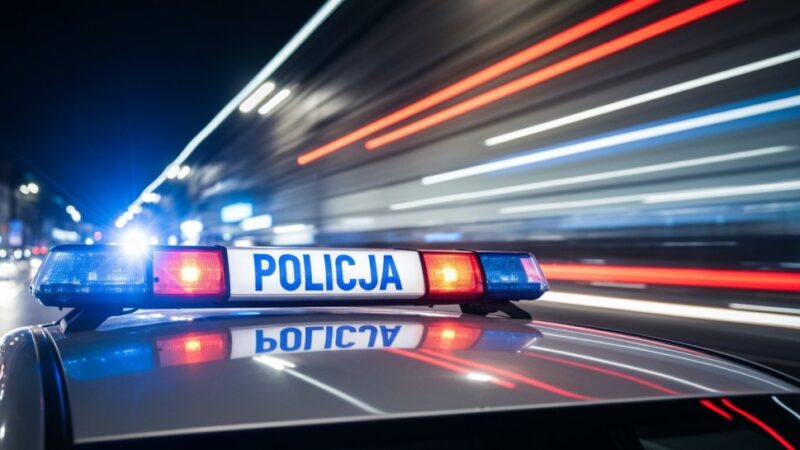 Wandal z Konina zniszczył lusterka w pięciu samochodach