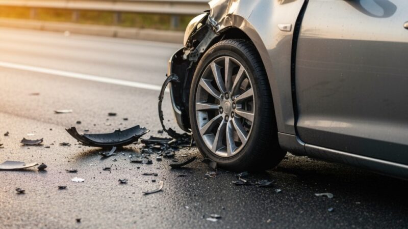 Dwa groźne wypadki na A2: noc pełna niebezpieczeństw w kierunku Poznania