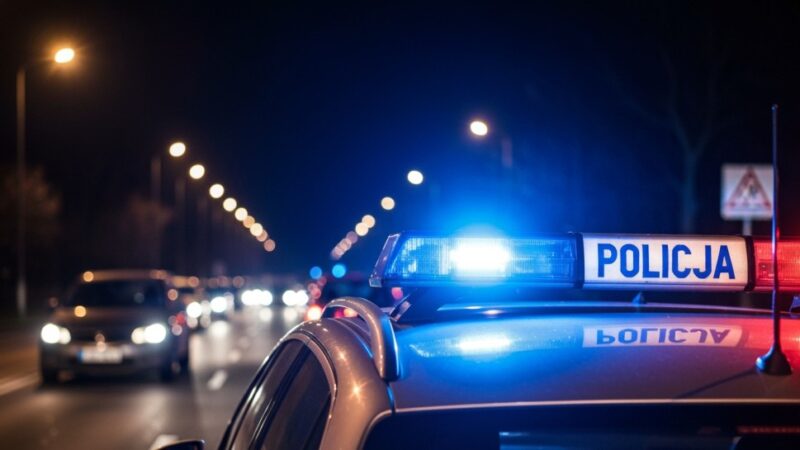 Nowy radiowóz dla policji w Ślesinie: efekt współpracy z samorządami