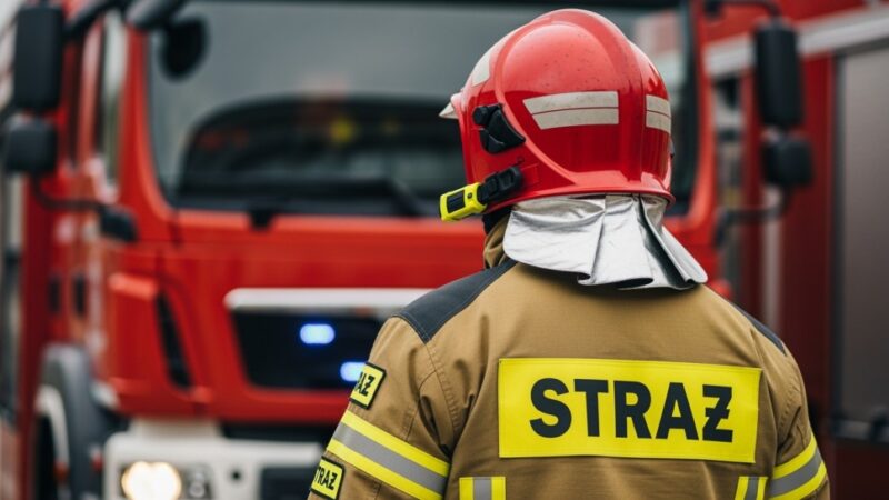 Dwa zdarzenia w jednym dniu: pożar na patelni i fałszywy alarm w szpitalu