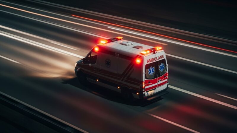 Mężczyzna wpadł do lodowatej wody podczas jazdy na łyżwach na Jeziorze Mikorzyńskim