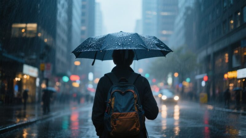 Zła pogoda usprawiedliwia nieobecność uczniów w Rychwale