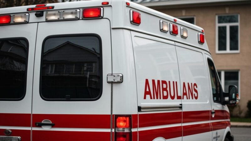 Empatyczna pomoc straży miejskiej dla starszego mężczyzny po upadku