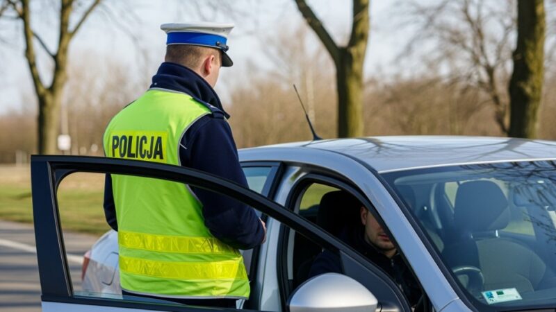 Kierowca z zakazem prowadzenia pojazdów skazany w trybie przyspieszonym