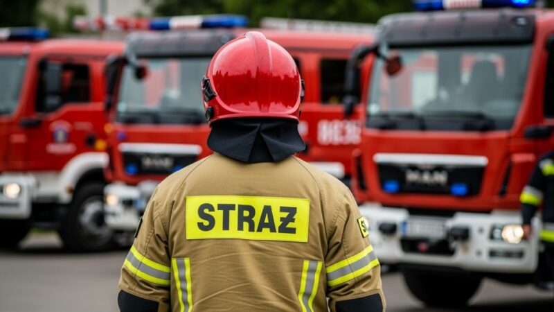 Dwa ciężarówki w ogniu na A2, autostrada już otwarta dla ruchu