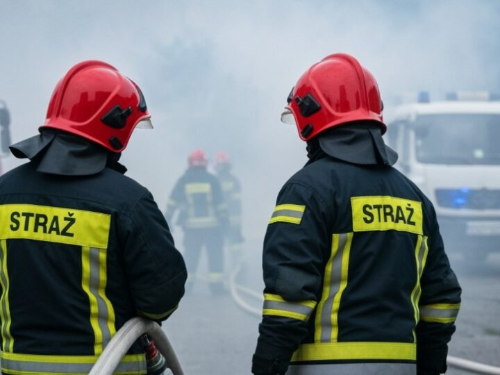 Strażacy w Koninie ćwiczą gaszenie pożarów lasów przed sezonem zagrożeń