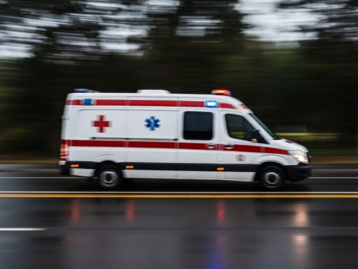 Strażak z Konina bohaterem: uratował życie poszkodowanym w wypadku drogowym