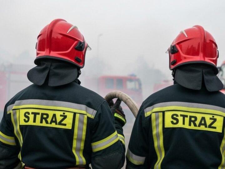 Konin w solidarności: strażacy pomagają rodzinie po tragicznym pożarze