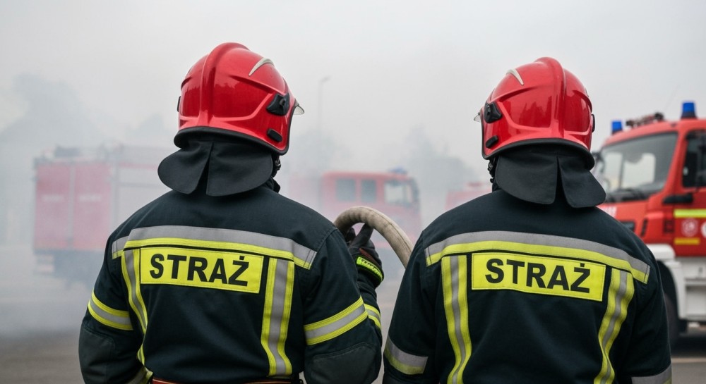 Konin w solidarności: strażacy pomagają rodzinie po tragicznym pożarze