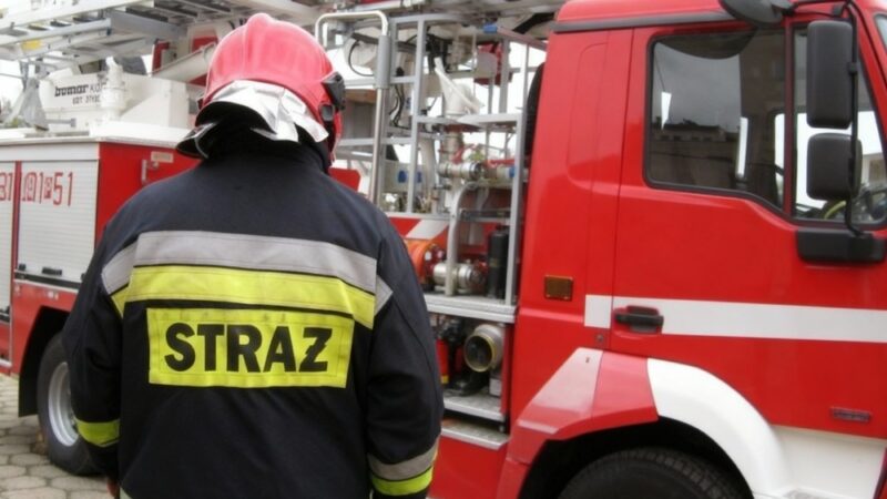 Intensywne opady deszczu i silny wiatr w powiecie konińskim: 35 interwencji straży pożarnej