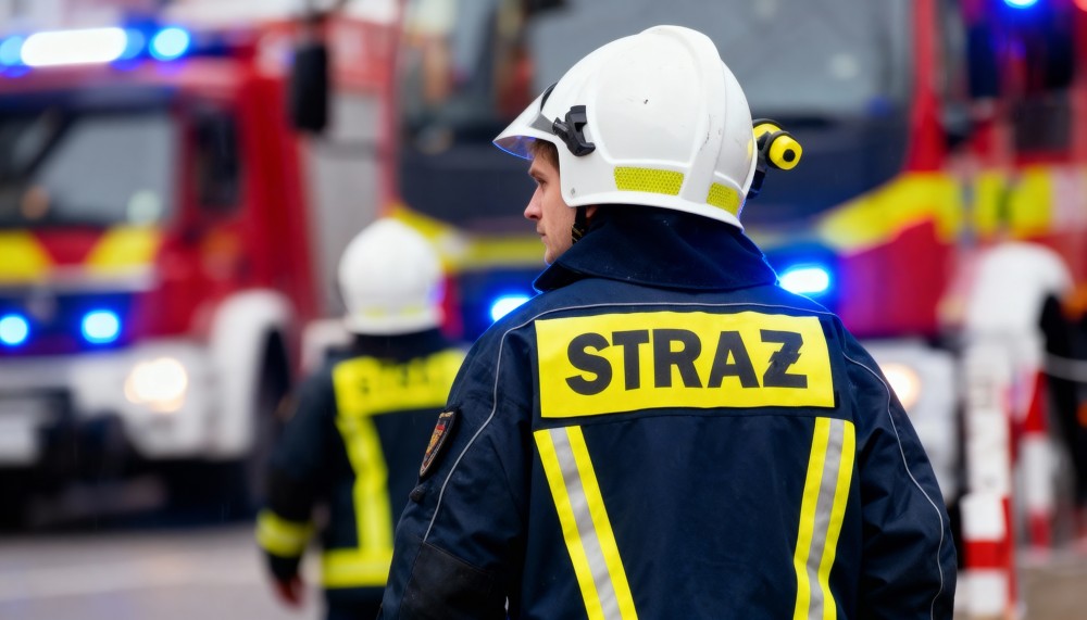 Gminne manewry OSP w Starym Mieście: strażacy ćwiczą w leśnym terenie