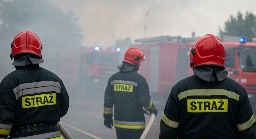 Stefanowo: potężny pożar strawił zabudowania. Dom nie nadaje się do zamieszkania, walczyło 65 strażaków