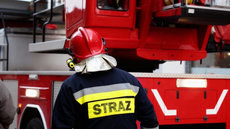 Ewakuacja i ćwiczenia przeciwpożarowe w Starostwie Powiatowym w Koninie