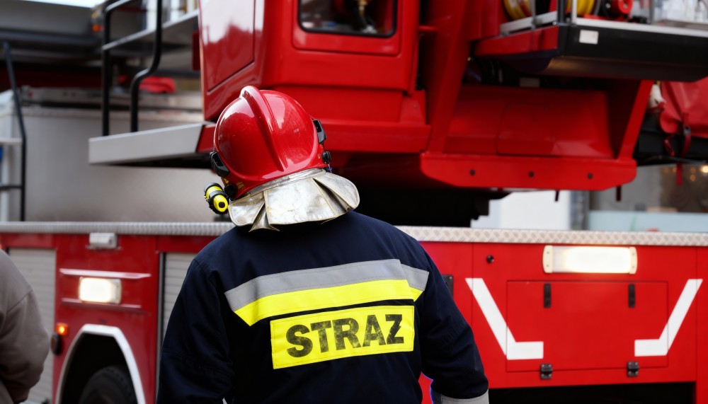 Ewakuacja i ćwiczenia przeciwpożarowe w Starostwie Powiatowym w Koninie
